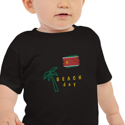 T-shirt à Manches Courtes en Jersey pour Bébé Karu guadeloupe