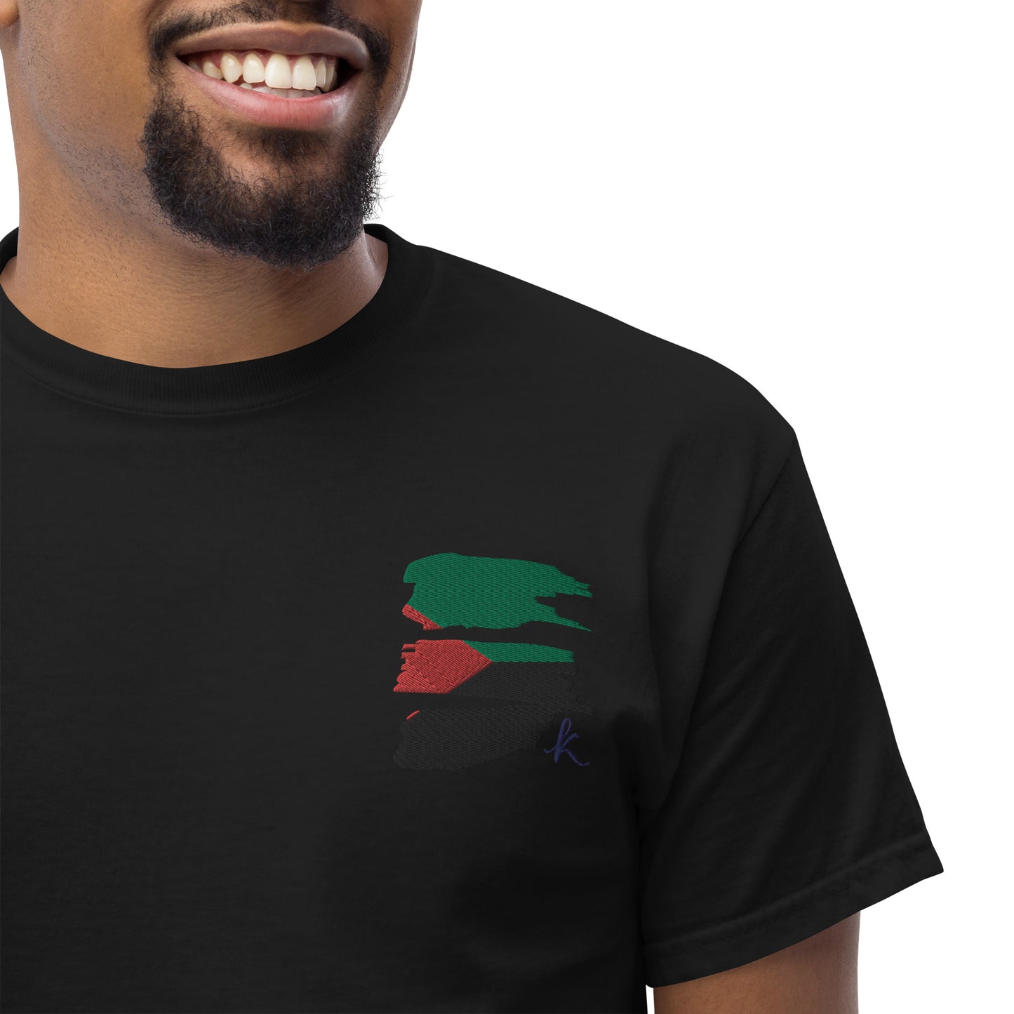 T-shirt classique brodée Karu Martinique