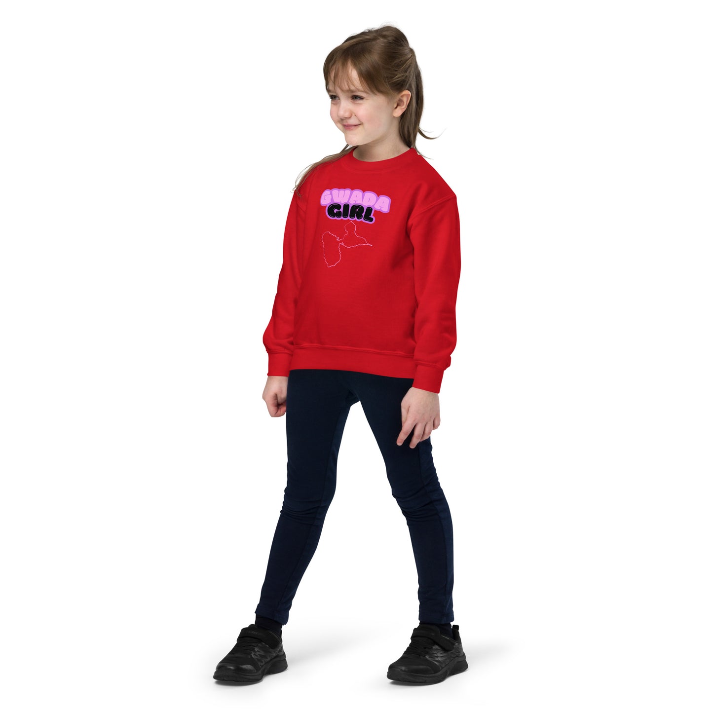 Sweat classique enfant Gwada girl